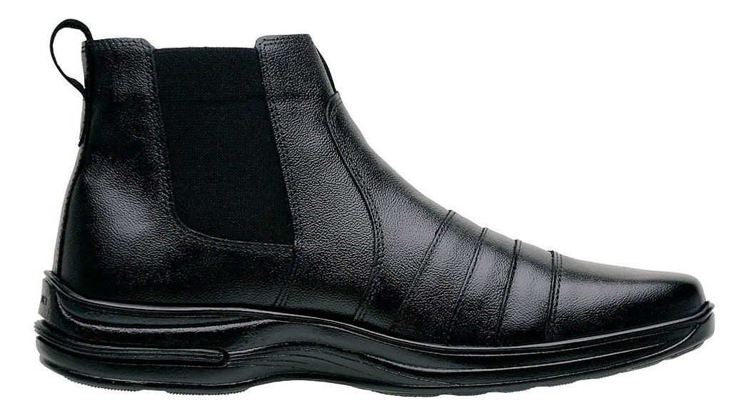 Bota Masculina Botina Casual Tradicional Trabalho Dia A Dia