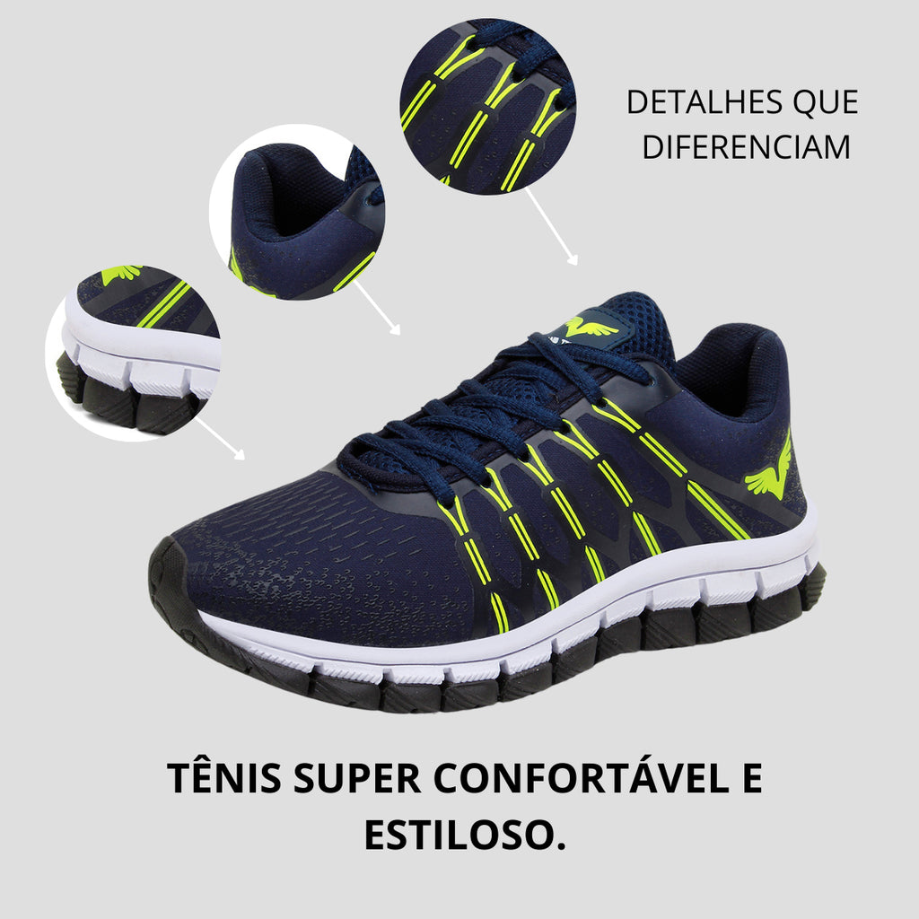 Kit Tênis Masculino + Relógio Bracelete + Mochila Versátil
