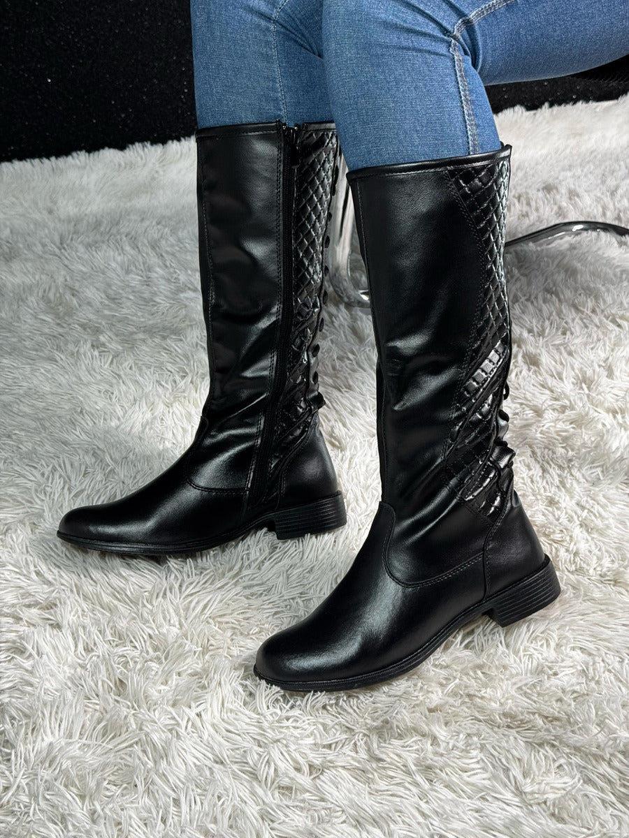Bota Feminina Cano Longo Moda Barretos Montaria Country