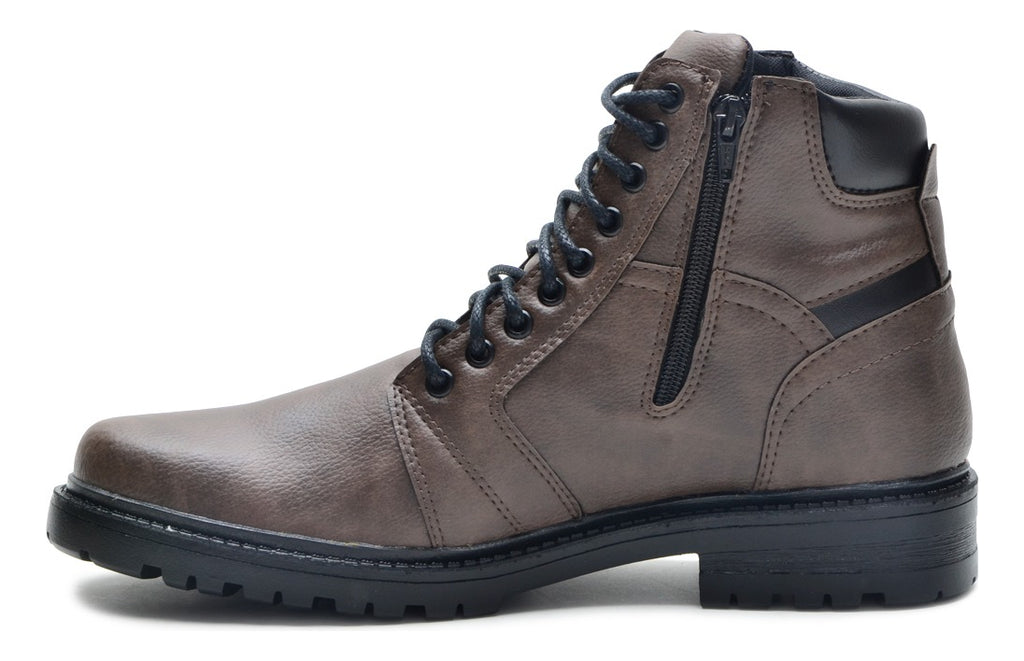 Coturno Masculino Bota Casual Moderna Confortável Versátil