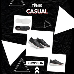 Kit Tênis Masculino Casual Elegante + Carteira + Cinto