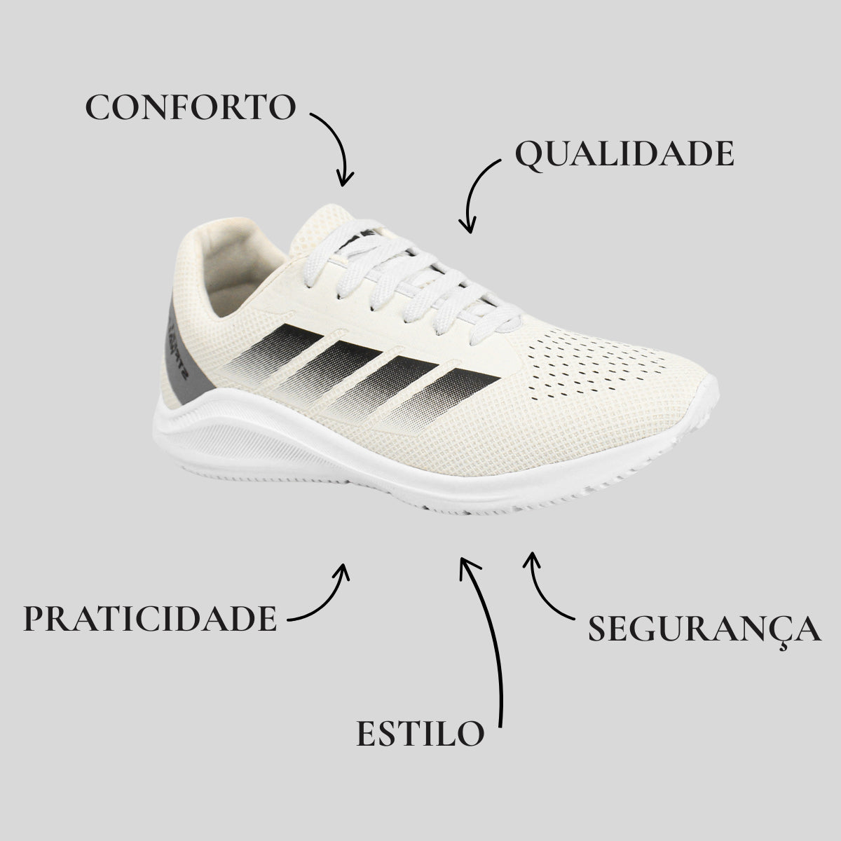 Kit Tênis Masculino + Mochila Casual + Relógio Moderno