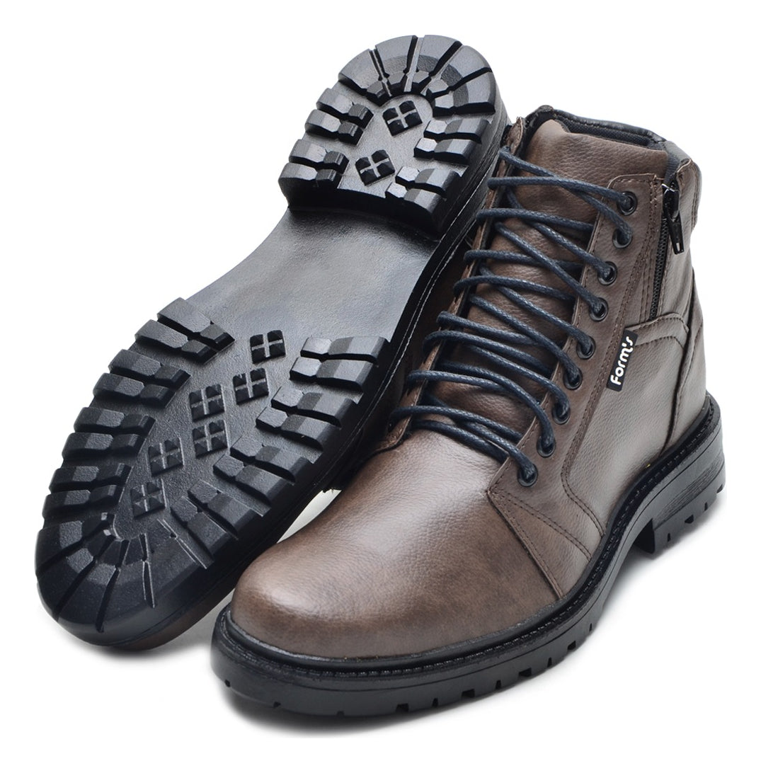 Coturno Masculino Bota Casual Moderna Confortável Versátil
