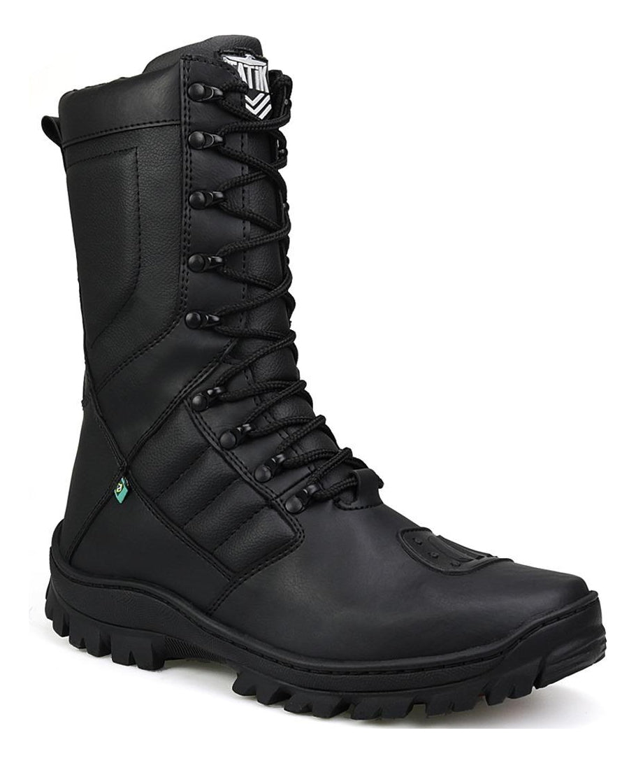 Bota Masculina Coturno Samu Pm Segurança Tático Militar