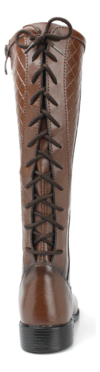 Bota Feminina Cano Longo Moda Barretos Montaria Country