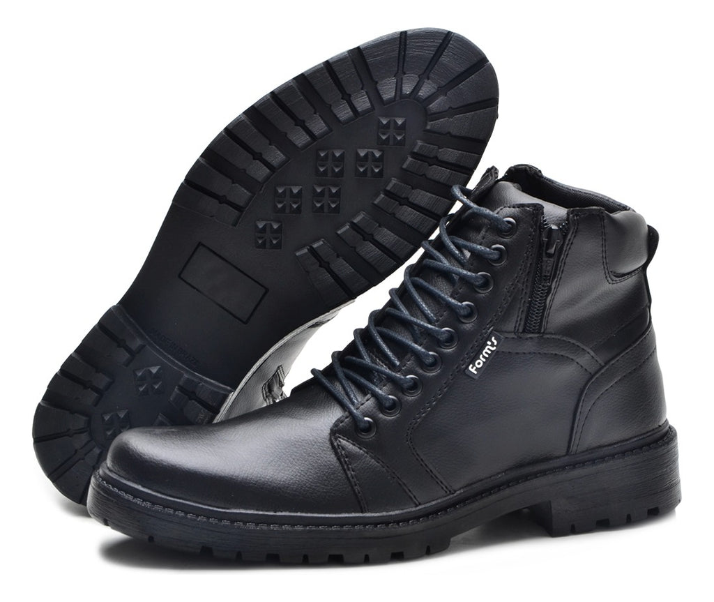Coturno Masculino Bota Casual Moderna Confortável Versátil